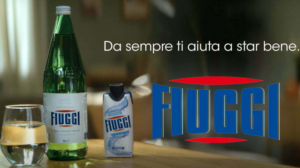 Progettazione e realizzazione della scenografia per lo spot commerciale dell'acqua Fiuggi.