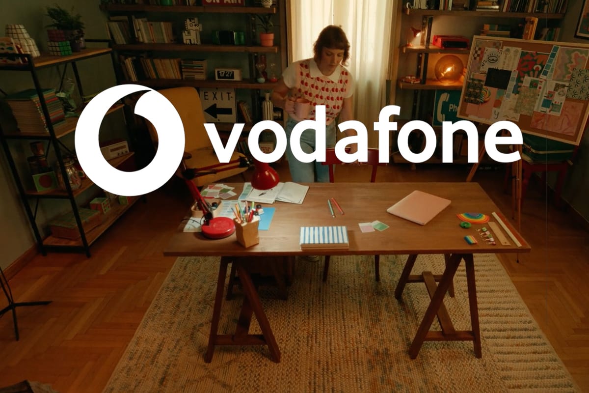 Set designer per lo spot di Vodafone: progettazione della scenografia
