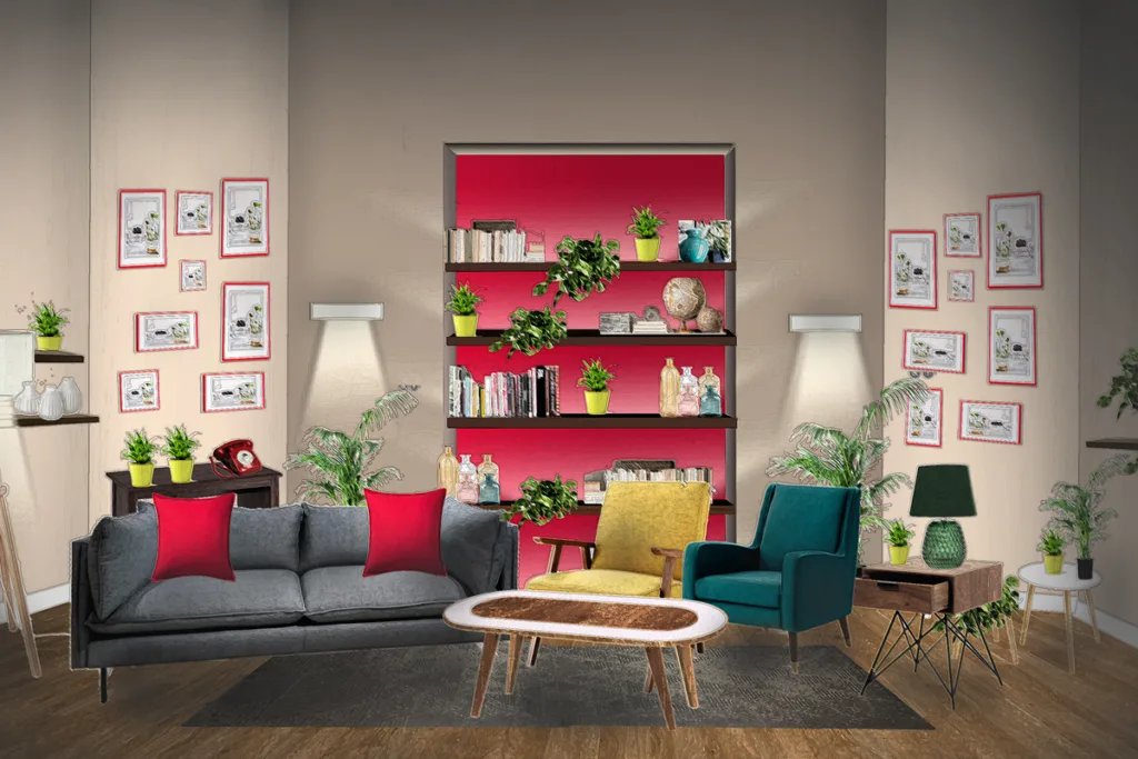 Set design e scenografia per il format "Parliamone" di Netflix Italia. Allestimento set e ricerca props per interviste digitali con l'agenzia We Are Social